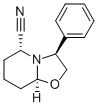 5H-Oxazolo[3,2-a]pyridine-5-carbonitrile, hexahydro-3-phenyl-, (3S,5R,8aS)-