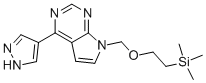 4-(1H-PYRAZOL-4-YL)-7-((2-(TRIMETHYLSILYL)ETHOXY)METHYL)-7H-PYRROLO[2,3-D]PYRIMIDINE